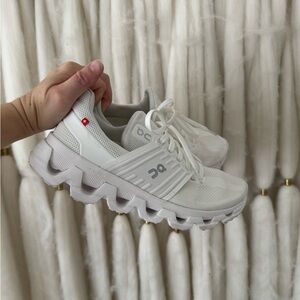 On Women's Cloudswift 3 AD, Undyed White/White, 7M